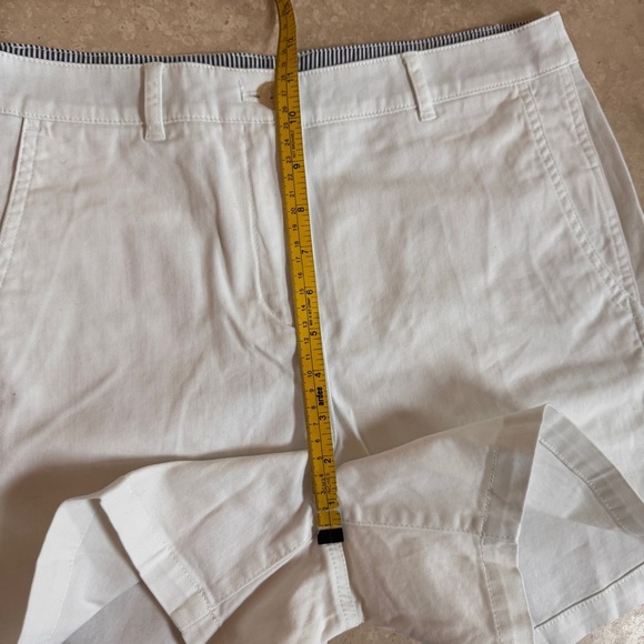 J Crew White 4 Inch Heritage Chino Short Womens Size 4 Cotton - Picture 8 of 11